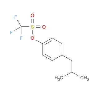 Methanesulfonic acid, 1,1,1-trifluoro-, 4-(2-methylpropyl)phenyl ester