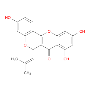 6H,7H-[1]Benzopyrano[4,3-b][1]benzopyran-7-one, 3,8,10-trihydroxy-6-(2-methyl-1-propenyl)-