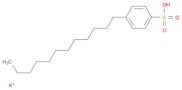 Benzenesulfonic acid, 4-dodecyl-, potassium salt (1:1)