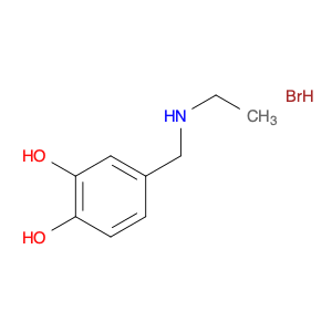 1,2-Benzenediol, 4-[(ethylamino)methyl]-, hydrobromide (1:1)