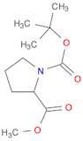 1,2-Pyrrolidinedicarboxylic acid, 1-(1,1-dimethylethyl) 2-methyl ester