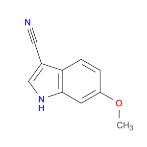 1H-INDOLE-3-CARBONITRILE, 6-METHOXY-