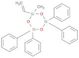 Cyclotrisiloxane, 2-ethenyl-2-methyl-4,4,6,6-tetraphenyl-