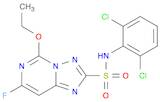 [1,2,4]Triazolo[1,5-c]pyrimidine-2-sulfonamide, N-(2,6-dichlorophenyl)-5-ethoxy-7-fluoro-