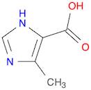 1H-Imidazole-5-carboxylic acid, 4-methyl-