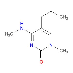 2(1H)-Pyrimidinone, 1-methyl-4-(methylamino)-5-propyl-