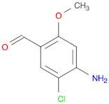 Benzaldehyde, 4-amino-5-chloro-2-methoxy-