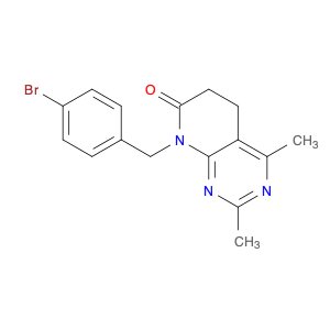 8-(4-Bromobenzyl)-2,4-dimethyl-5,6-dihydropyrido[2,3-d]pyrimidin-7(8H)-one