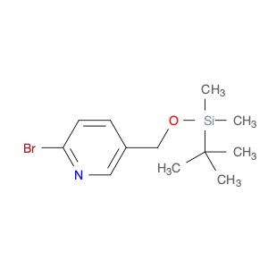 Pyridine, 2-bromo-5-[[[(1,1-dimethylethyl)dimethylsilyl]oxy]methyl]-