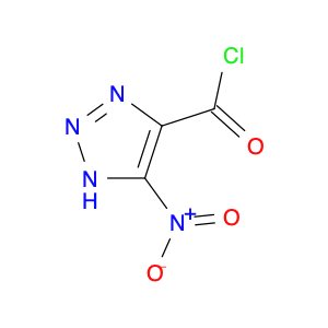 1H-1,2,3-Triazole-4-carbonyl chloride, 5-nitro-
