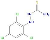 Hydrazinecarbothioamide, 2-(2,4,6-trichlorophenyl)-