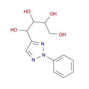 1-(2-phenyl-2H-1,2,3-triazol-4-yl)butane-1,2,3,4-tetrol