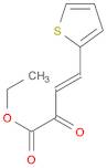 3-Butenoic acid, 2-oxo-4-(2-thienyl)-, ethyl ester, (3E)-