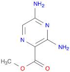 2-Pyrazinecarboxylic acid, 3,5-diamino-, methyl ester