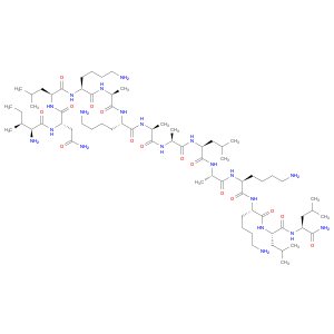L-Isoleucyl-L-asparaginyl-L-leucyl-L-lysyl-L-alanyl-L-lysyl-L-alanyl-L-alanyl-L-leucyl-L-alanyl-L-…