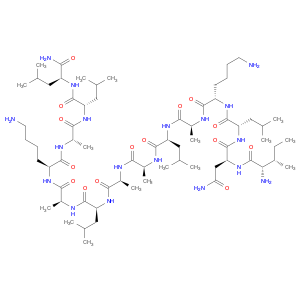 L-Leucinamide, L-isoleucyl-L-asparaginyl-L-leucyl-L-lysyl-L-alanyl-L-leucyl-L-alanyl-L-alanyl-L-le…