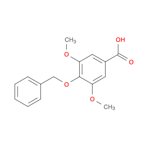 Benzoic acid, 3,5-dimethoxy-4-(phenylmethoxy)-