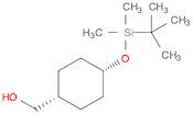 Cyclohexanemethanol, 4-[[(1,1-dimethylethyl)dimethylsilyl]oxy]-, cis-