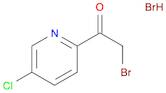 Ethanone, 2-bromo-1-(5-chloro-2-pyridinyl)-, hydrobromide (1:1)