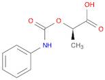 Propanoic acid, 2-[[(phenylamino)carbonyl]oxy]-, (2R)-