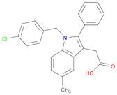 1H-Indole-3-acetic acid, 1-[(4-chlorophenyl)methyl]-5-methyl-2-phenyl-