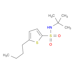 2-Thiophenesulfonamide, 5-butyl-N-(1,1-dimethylethyl)-