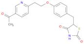 2,4-Thiazolidinedione, 5-[[4-[2-(5-acetyl-2-pyridinyl)ethoxy]phenyl]methyl]-