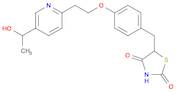 2,4-Thiazolidinedione, 5-[[4-[2-[5-(1-hydroxyethyl)-2-pyridinyl]ethoxy]phenyl]methyl]-