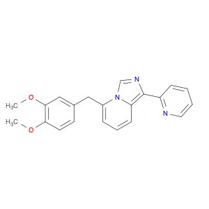 Imidazo[1,5-a]pyridine, 5-[(3,4-dimethoxyphenyl)methyl]-1-(2-pyridinyl)-