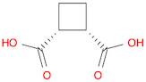 1,2-Cyclobutanedicarboxylic acid, (1R,2S)-rel-