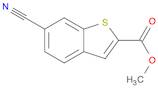 Benzo[b]thiophene-2-carboxylic acid, 6-cyano-, methyl ester