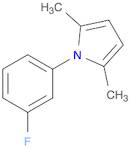 1H-Pyrrole, 1-(3-fluorophenyl)-2,5-dimethyl-