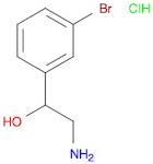 Benzenemethanol, α-(aminomethyl)-3-bromo-, hydrochloride (1:1)