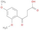 Benzenebutanoic acid, 2,4-dimethoxy-γ-oxo-