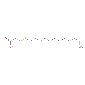 Propanoic acid, 3-(dodecylthio)-