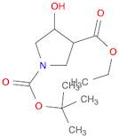 1,3-Pyrrolidinedicarboxylic acid, 4-hydroxy-, 1-(1,1-dimethylethyl) 3-ethyl ester