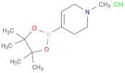 Pyridine, 1,2,3,6-tetrahydro-1-methyl-4-(4,4,5,5-tetramethyl-1,3,2-dioxaborolan-2-yl)-, hydrochlor…