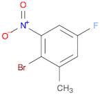 Benzene, 2-bromo-5-fluoro-1-methyl-3-nitro-