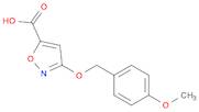 5-Isoxazolecarboxylic acid, 3-[(4-methoxyphenyl)methoxy]-