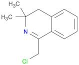 Isoquinoline, 1-(chloromethyl)-3,4-dihydro-3,3-dimethyl-