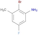 Benzenamine, 2-bromo-5-fluoro-3-methyl-