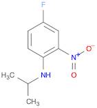 Benzenamine, 4-fluoro-N-(1-methylethyl)-2-nitro-