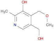 3-Pyridinemethanol, 5-hydroxy-4-(methoxymethyl)-6-methyl-