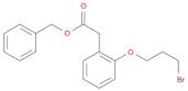 Benzeneacetic acid, 2-(3-bromopropoxy)-, phenylmethyl ester