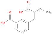 Benzenepropanoic acid, 3-carboxy-α-ethyl-, (αR)-