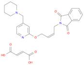 1H-Isoindole-1,3(2H)-dione, 2-[(2Z)-4-[[4-(1-piperidinylmethyl)-2-pyridinyl]oxy]-2-buten-1-yl]-,...