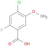 Benzoic acid, 4-chloro-2-fluoro-5-methoxy-