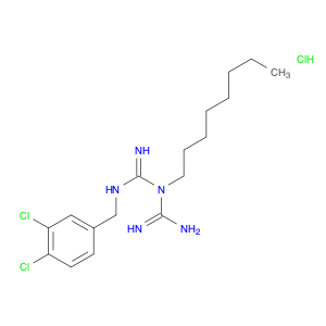 Imidodicarbonimidic diamide, N-[(3,4-dichlorophenyl)methyl]-N'-octyl-, hydrochloride (1:1)