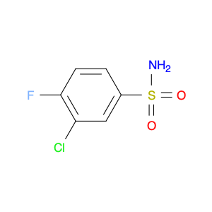 Benzenesulfonamide, 3-chloro-4-fluoro-