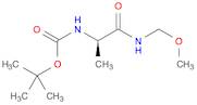 Carbamic acid, N-[(1R)-2-(methoxymethylamino)-1-methyl-2-oxoethyl]-, 1,1-dimethylethyl ester